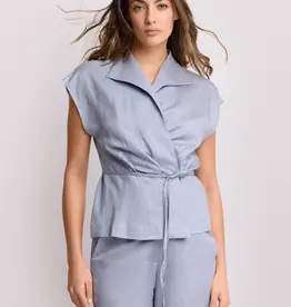 Kocca Blouse/Gilet Domma Azzurro Lavendel