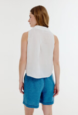Josephine &CO Bliss Gilet/Blouse Linnen White