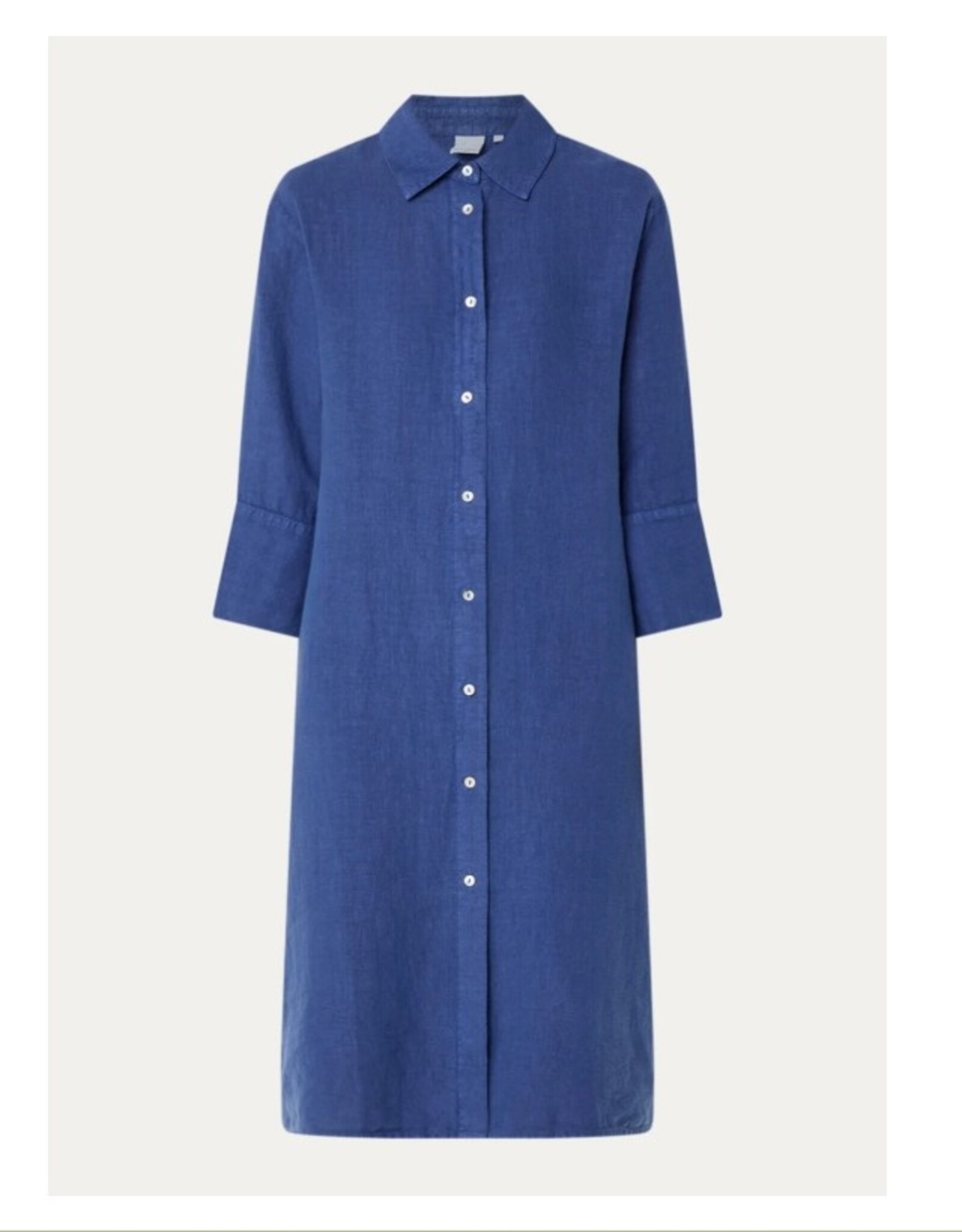 Josephine &CO Bailyn Overhemd Jurk Lang Indigo