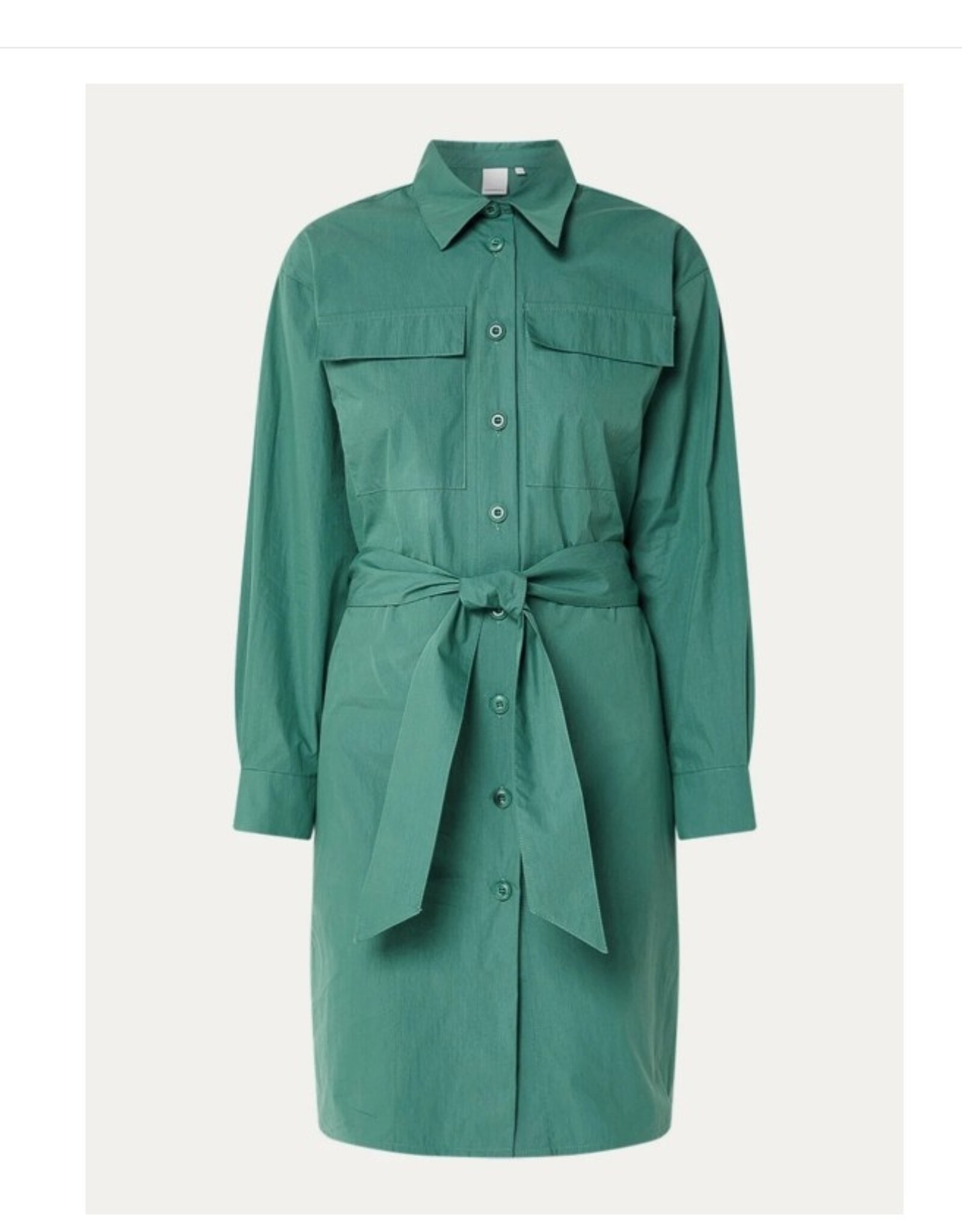 Josephine &CO Brien Overhemd Jurk Dark Green