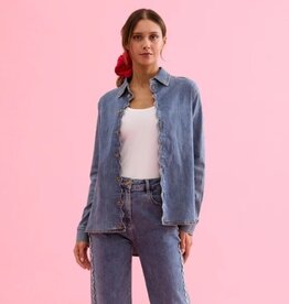 Leo&Ugo Blouse Jeans Blue