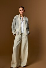 JcSophie Pantalon Leaf Wijde Palazzo Light Sand