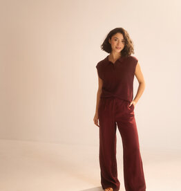 Emotions Pantalon Wide Leg Merlot