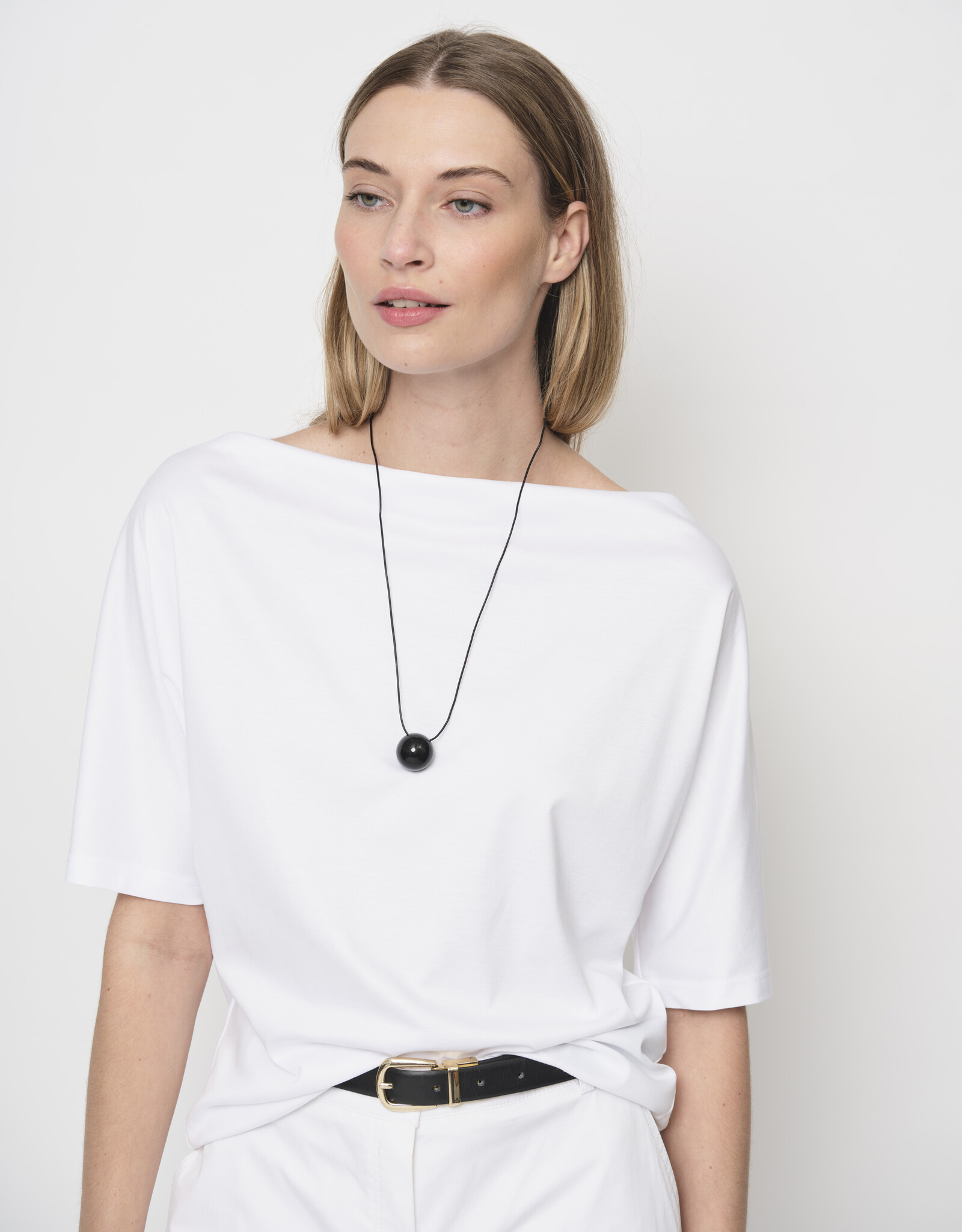 LaSalle T-Shirt Boothals White