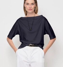 LaSalle T-Shirt Boothals  Navy