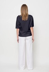 LaSalle T-Shirt Boothals  Navy