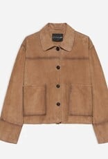 Studio AR Blazer Ilya Goat Suede