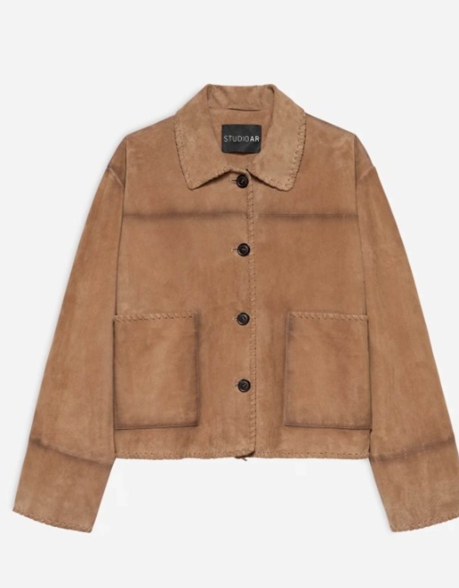 Studio AR Blazer Ilya Goat Suede