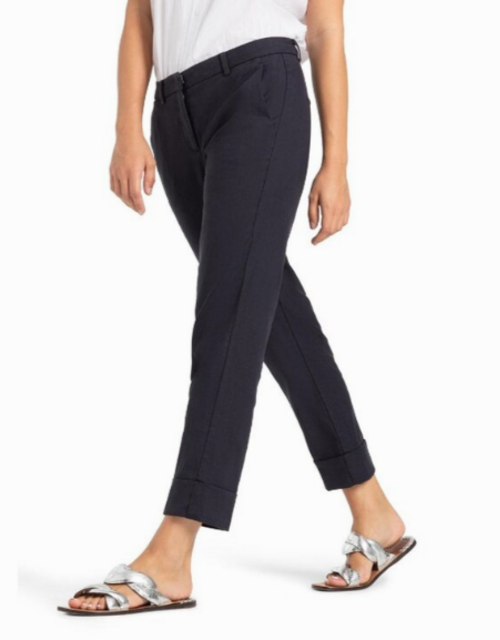 Cambio Pantalon Krystal Summer Linen Stretch Dark Night