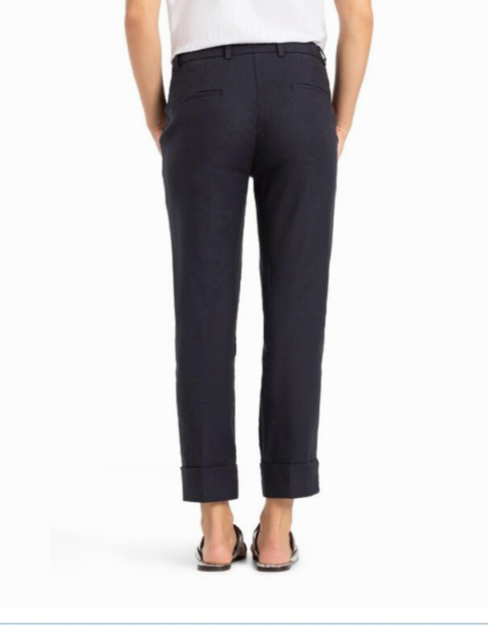 Cambio Pantalon Krystal Summer Linen Stretch Dark Night