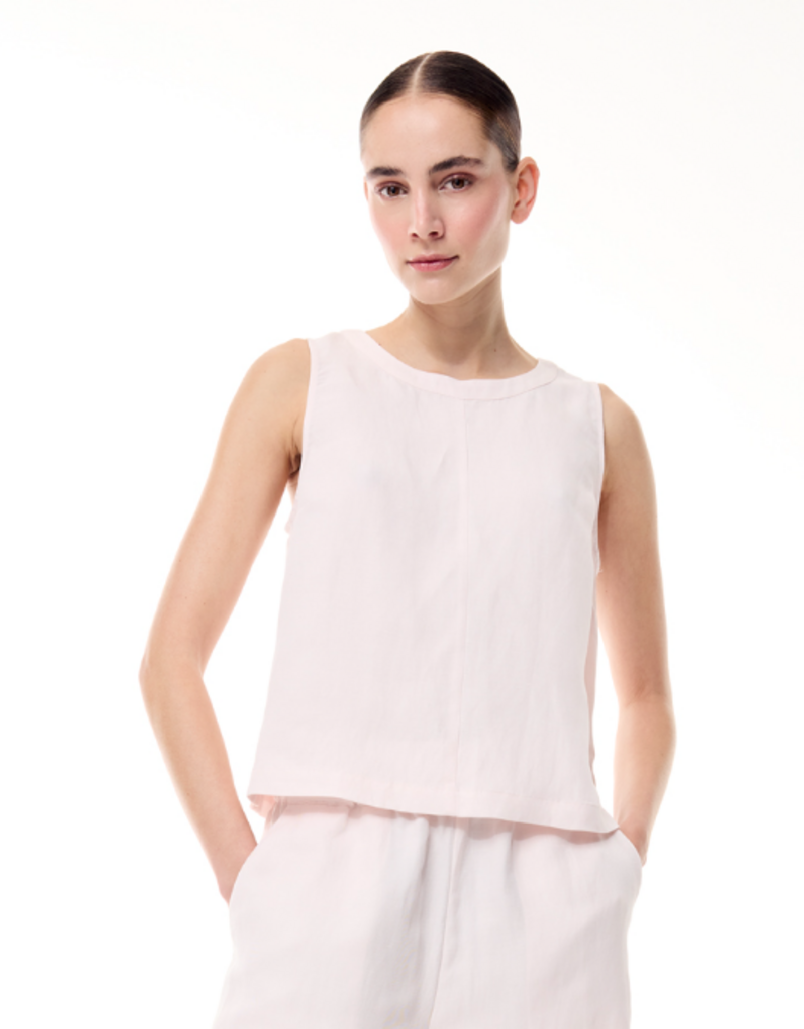 JcSophie Top Mara Mouwloos Barely Pink