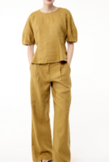 JcSophie Pantalon Merryl Linnen Oker