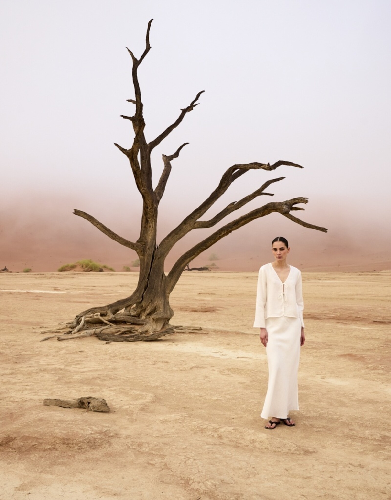 JcSophie blouse Mandy Linnen Off White