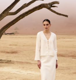 JcSophie blouse Mandy Linnen  White
