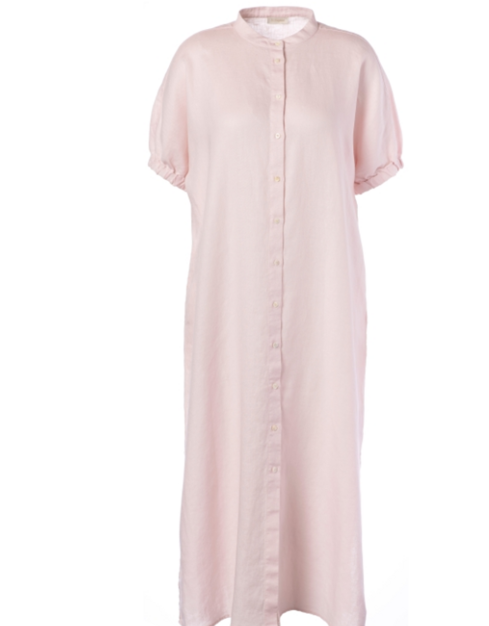 JcSophie Jurk Mila Lang Linnen Pale Pink