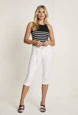 Para MI Grace Capri Color Denim White