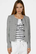 Marc Aurel Jasje Zwart/Wit Jacquard