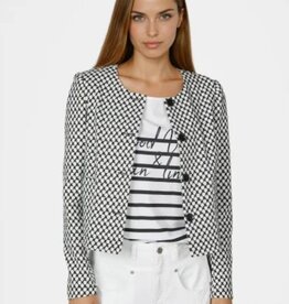 Marc Aurel Jasje Zwart/Wit Jacquard