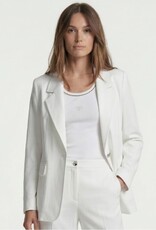 Marc Aurel Blazer Tencel Twill Wit