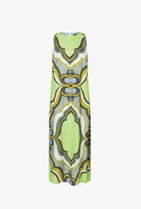 Ana Alcazar Jurk Retro Print Groen