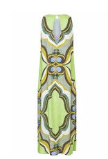 Ana Alcazar Jurk Retro Print Groen
