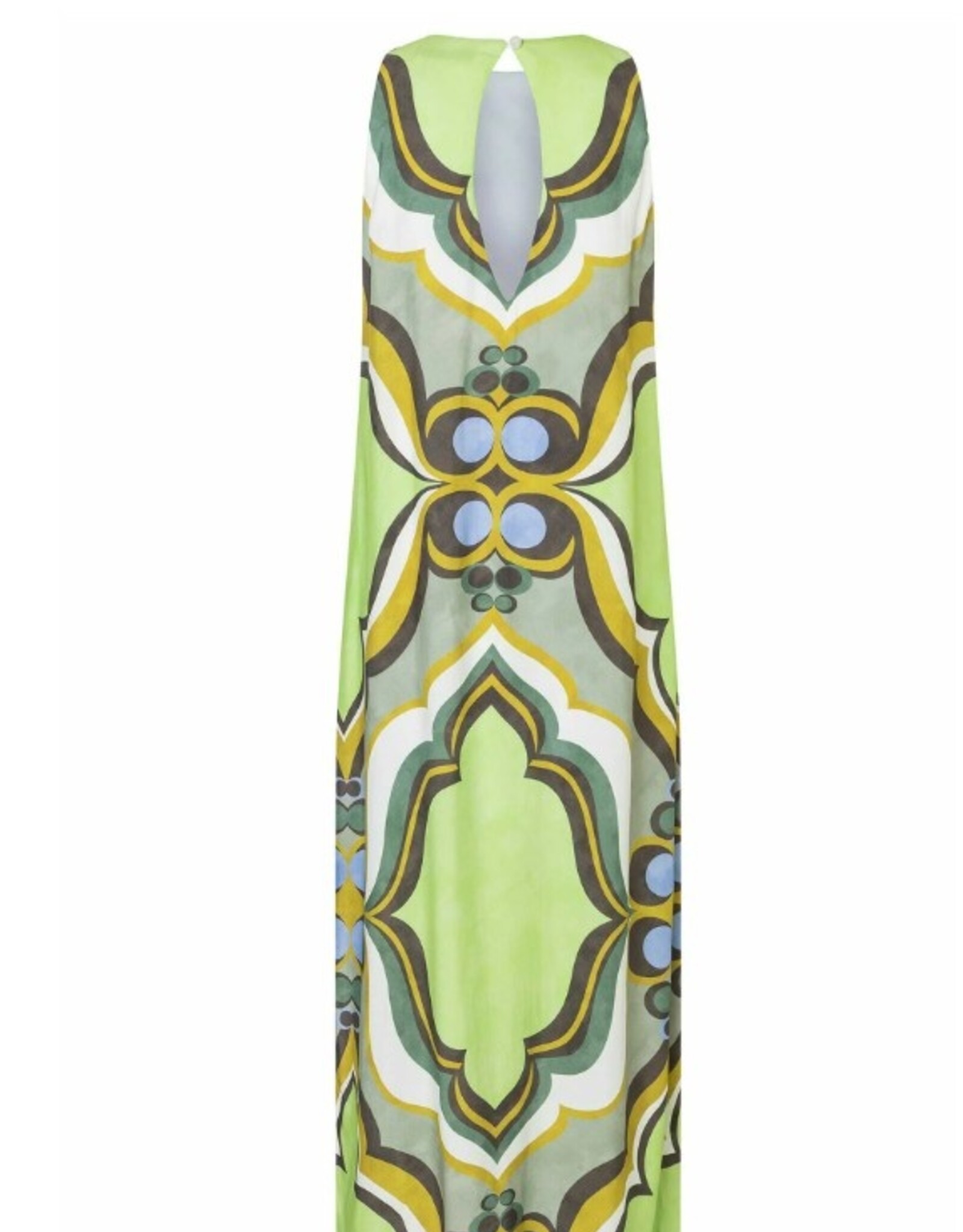 Ana Alcazar Jurk Retro Print Groen