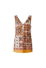 Miss Lagotte Top Print Orange