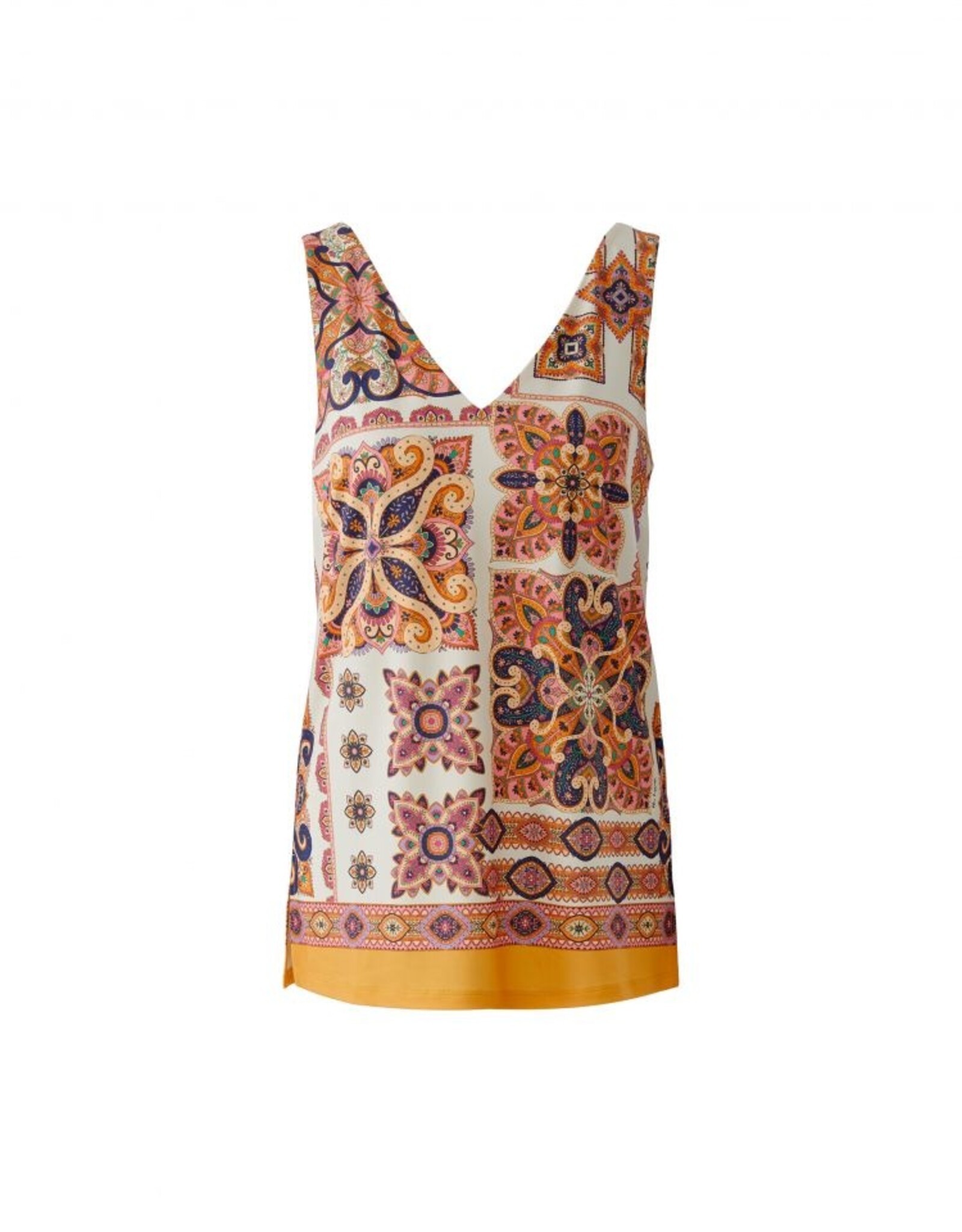 Miss Lagotte Top Print Orange