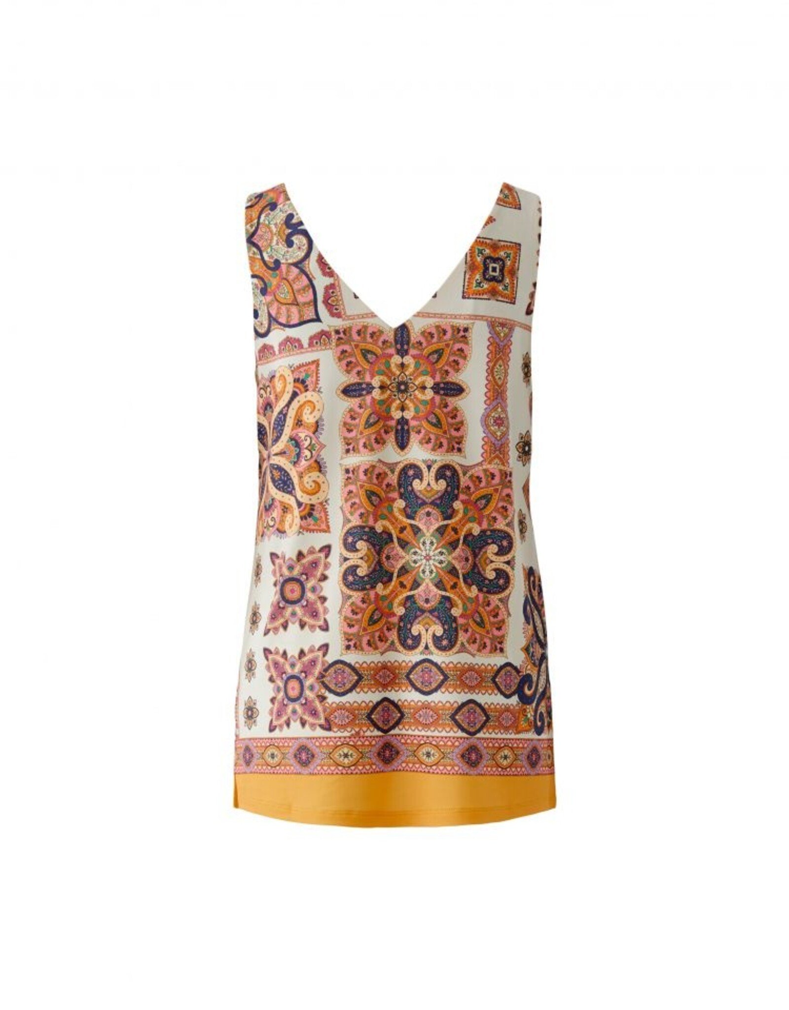 Miss Lagotte Top Print Orange