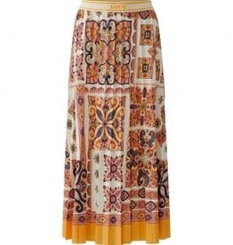 Miss Lagotte Rok Orange Print