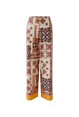 Miss Lagotte Pantalon Orange Print