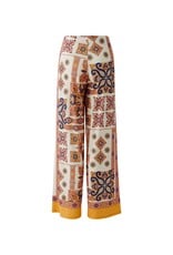 Miss Lagotte Pantalon Orange Print