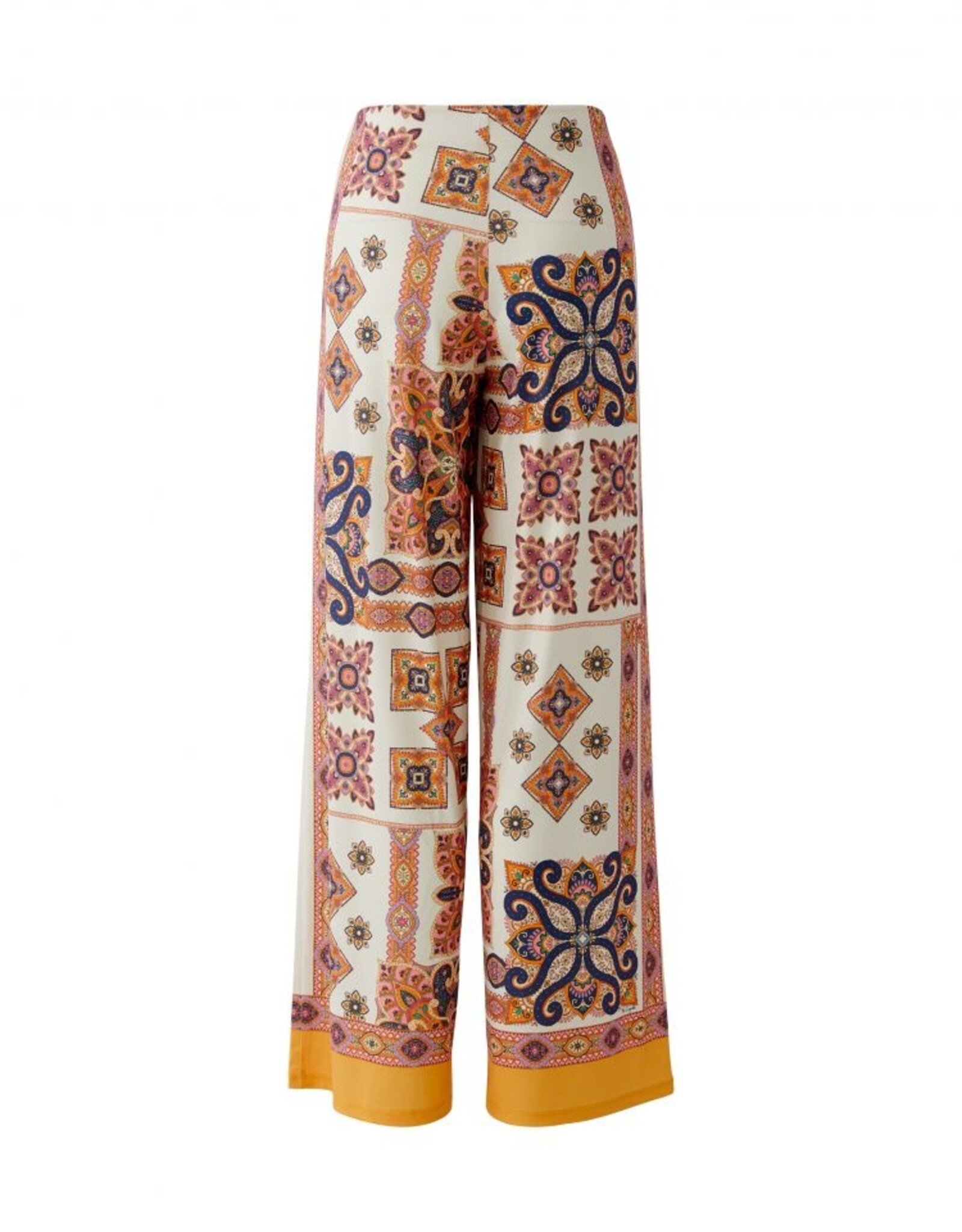 Miss Lagotte Pantalon Orange Print