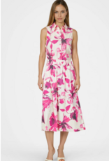 Marc Aurel Rok Bloemprint Crême/Pink