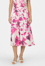 Marc Aurel Rok Bloemprint Crême/Pink