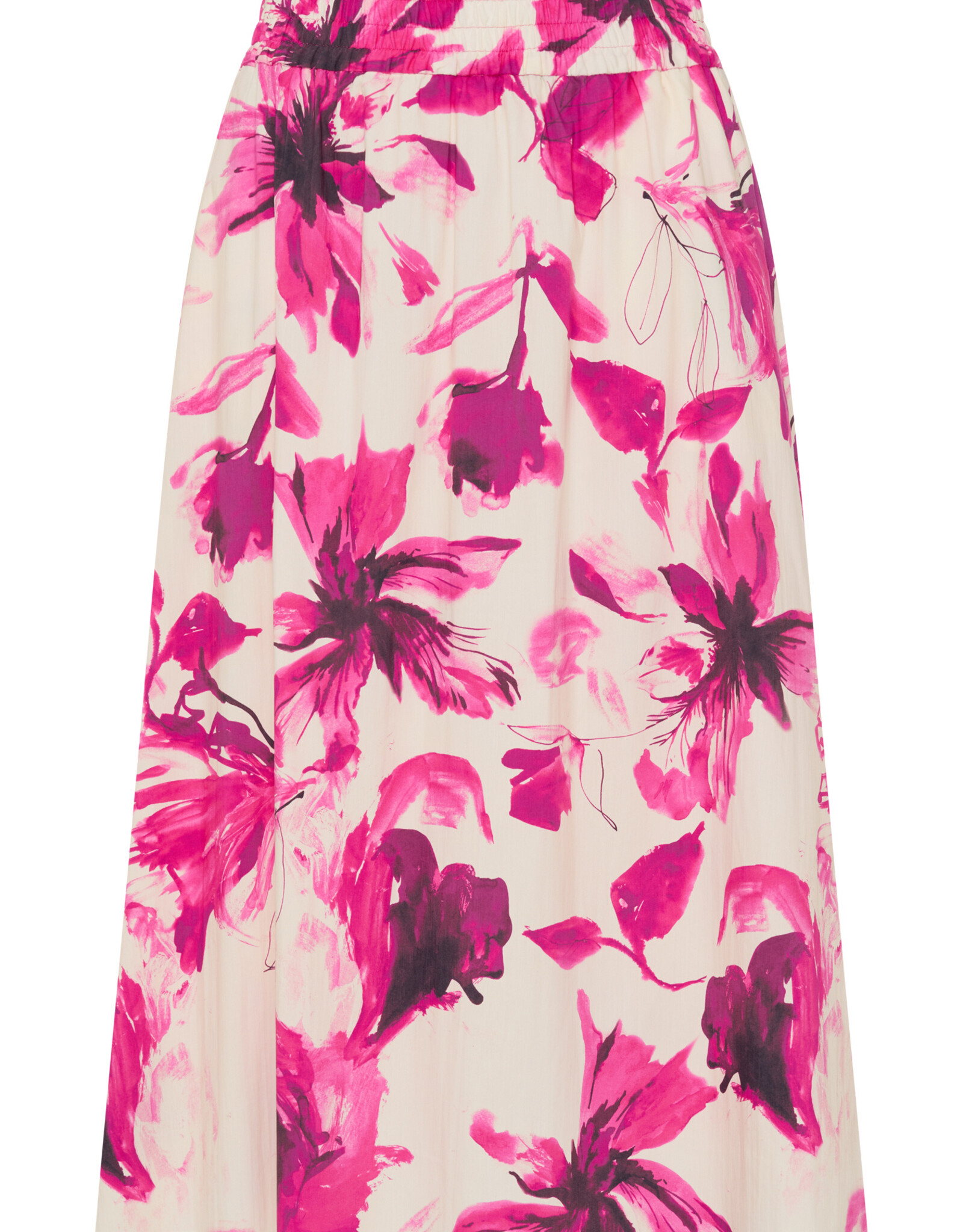 Marc Aurel Rok Bloemprint Crême/Pink