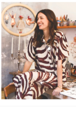 Maria Bellentani Blouse Perignen Zebra Berry