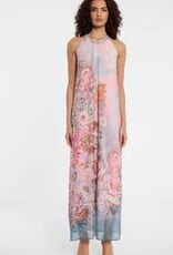 Ana Alcazar Multi Coloured Jurk Maxi Lengte Halter Model Pastel Kleuren