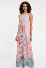 Ana Alcazar Multi Coloured Jurk Maxi Lengte Halter Model Pastel Kleuren