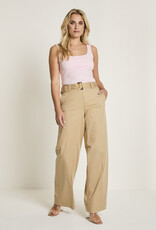 Para MI Cloë Pantalon Cotton Tencel Sand