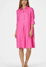 Marc Aurel Linnen Jurk Pink