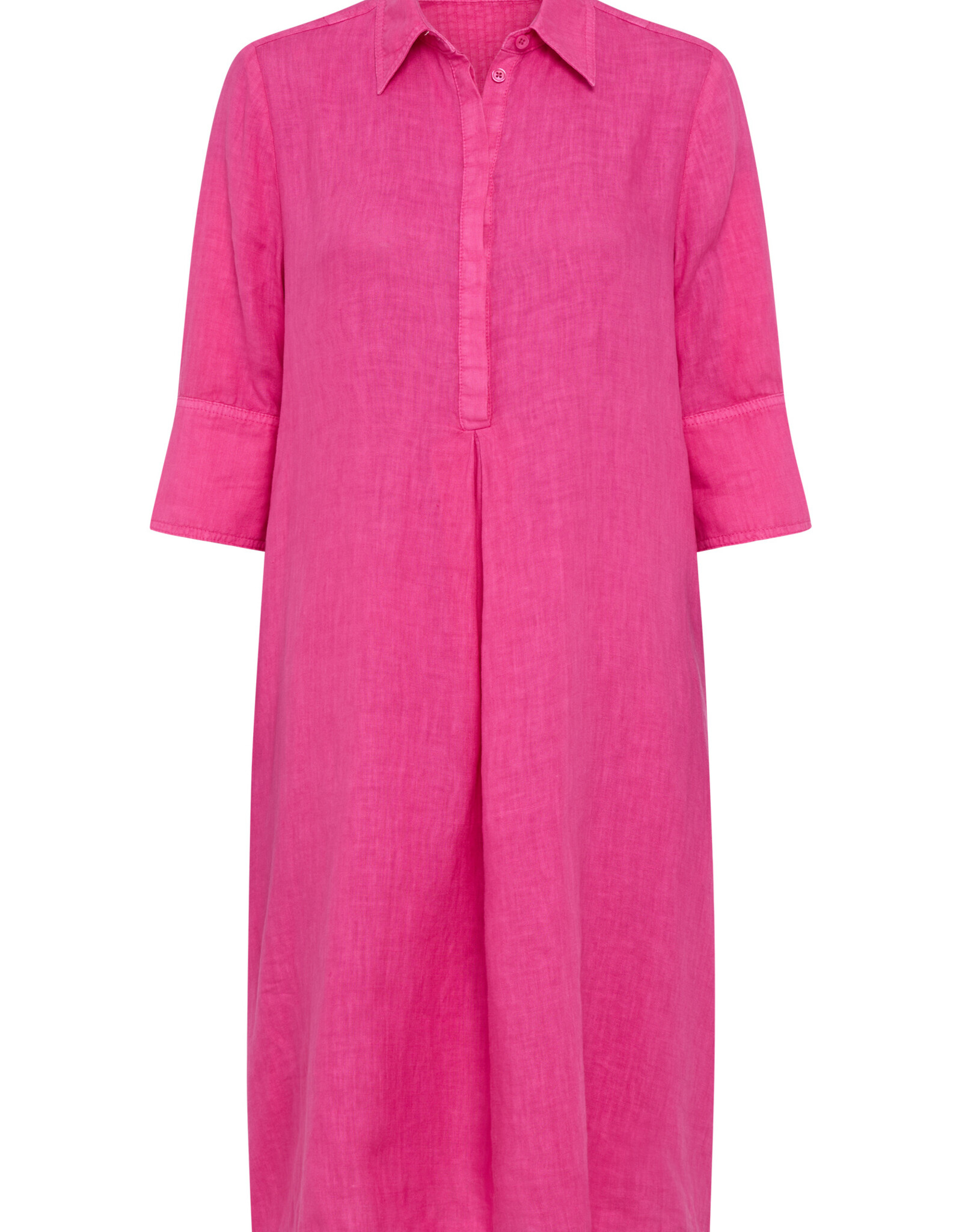 Marc Aurel Linnen Jurk Pink