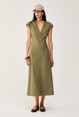 PENNYBLACK Gommoso Jurk Kakhi Mouwloos