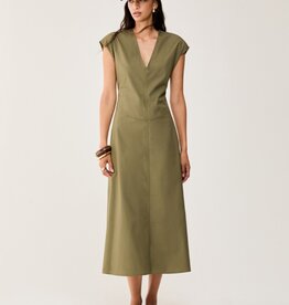 PENNYBLACK Gommoso Jurk Kakhi Mouwloos