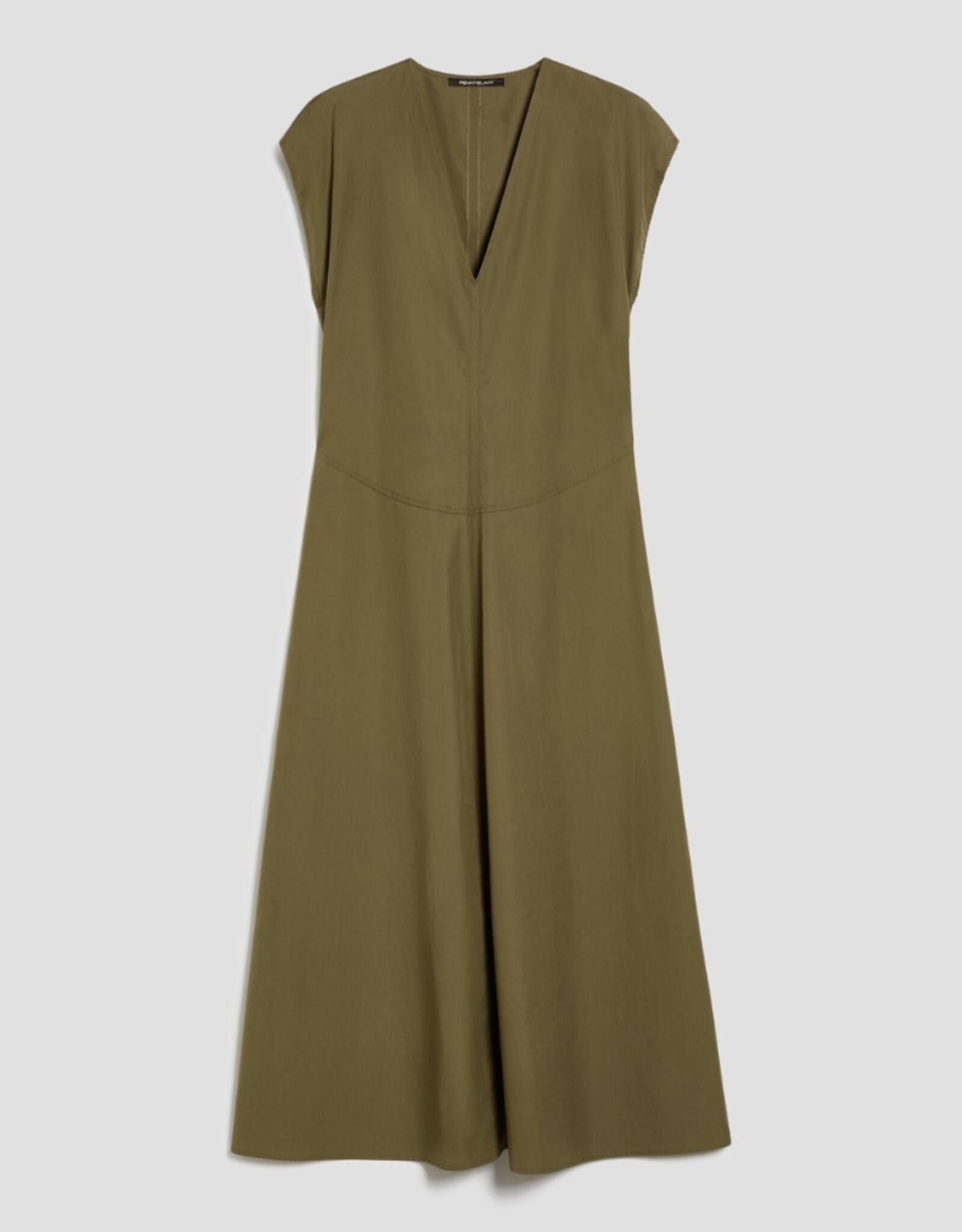 PENNYBLACK Gommoso Jurk Kakhi Mouwloos