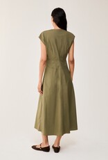 PENNYBLACK Gommoso Jurk Kakhi Mouwloos