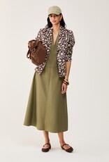 PENNYBLACK Gommoso Jurk Kakhi Mouwloos