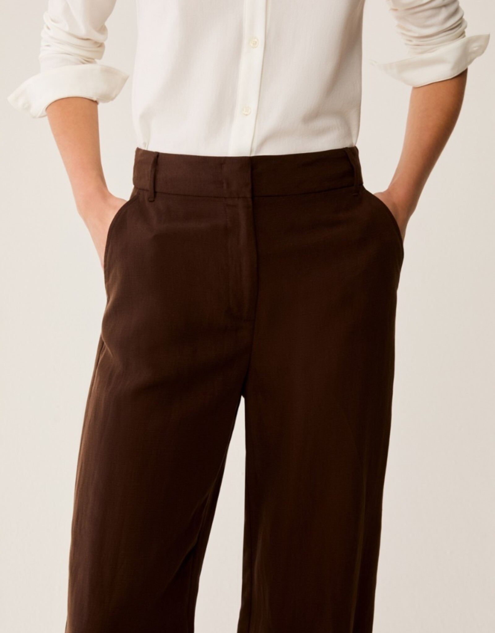 PENNYBLACK Pantalon Zimino Choco