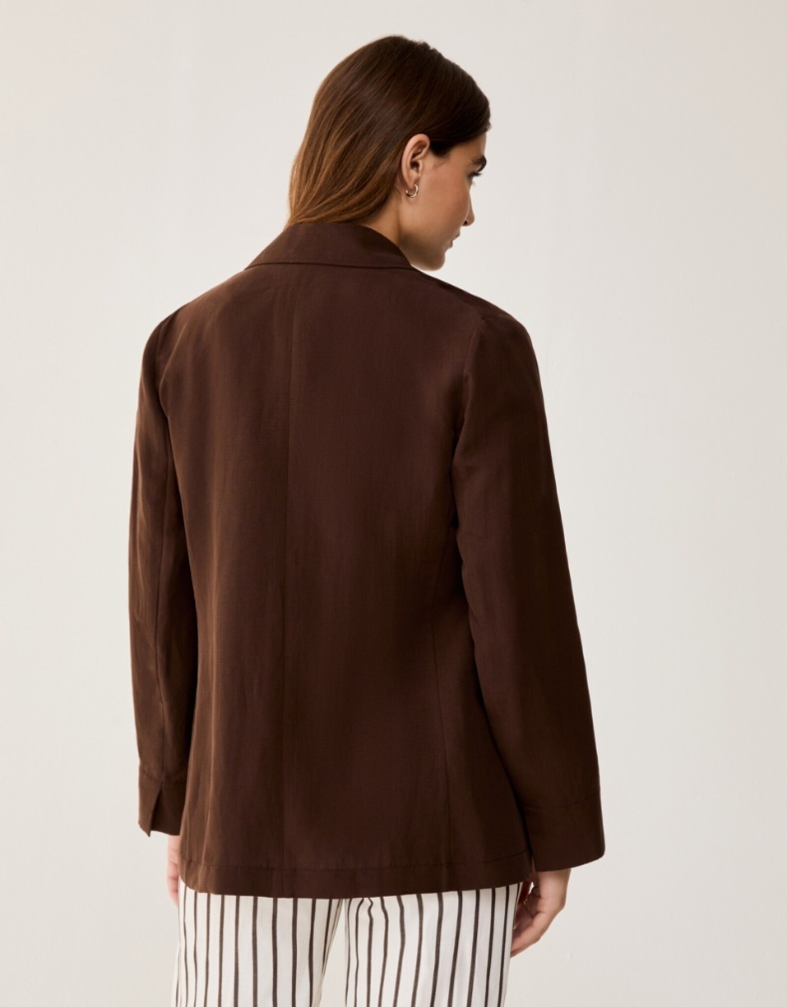 PENNYBLACK Umido Blazer Linnen Choco