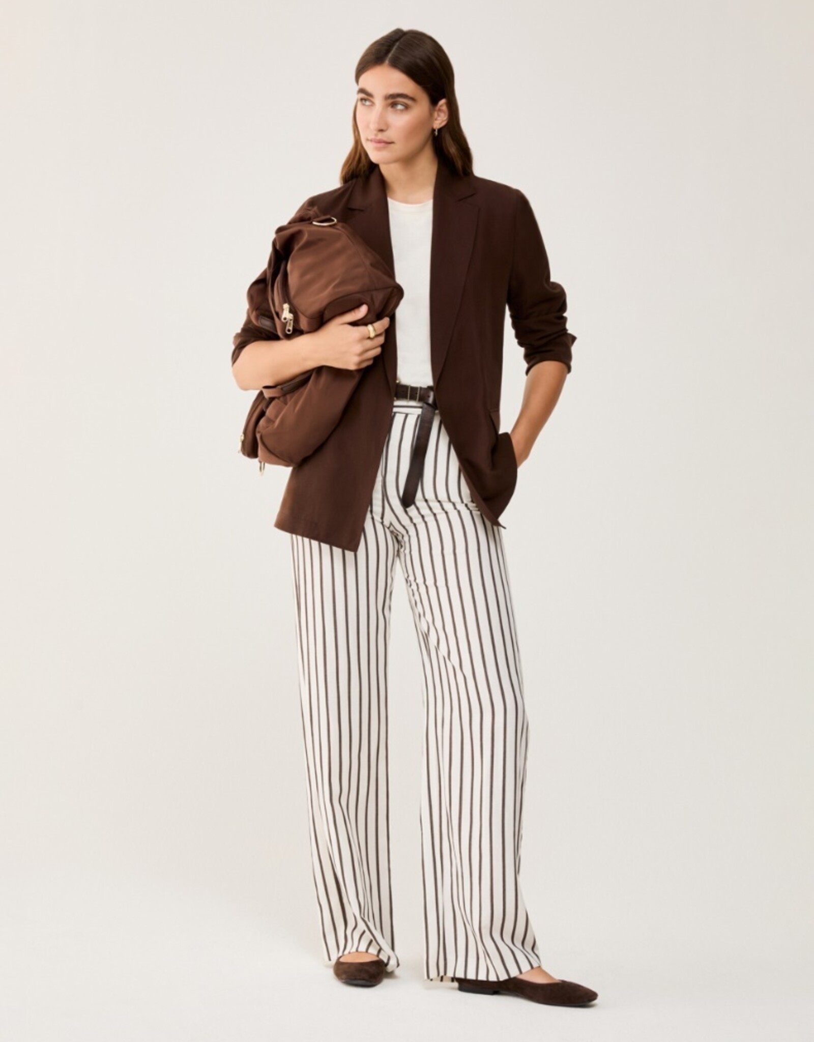 PENNYBLACK Umido Blazer Linnen Choco